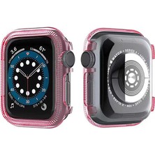 Vendas Apple Watch Uyumlu 40mm Gard Serisi Tam Kaplamalı Ekran Koruyucu Pembe