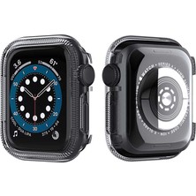 Vendas Apple Watch Uyumlu 42mm Gard Serisi Tam Kaplamalı Ekran Koruyucu Siyah