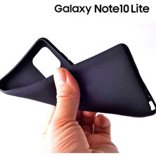 Coverest Samsung Galaxy A81 ( Note 10 Lite ) Yumuşak Silikon Kılıf Siyah