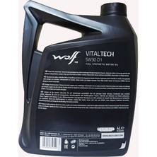 Wolf Lubes Wolf Vital Tech 5W-30 D1 4 Litre Motor Yağı ( Üretim Yılı: 2021 )