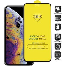 Techatech 9d Ekran Koruyucu Full Ekran - Apple iPhone 11 -Yeni Nesil Siyah