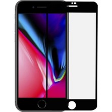 Techatech 9d Ekran Koruyucu Full Ekran - Apple iPhone 8 -Yeni Nesil Siyah