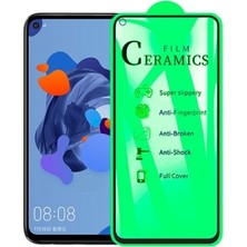 Techatech 9h Seramik Nano Full Kaplama Cam Huawei P40 Lite Siyah