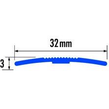 Tekprofil Birleşim Geçiş Profilleri (Eşik) 270cm