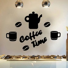 Şirin Lazer Coffee Time Mutfak Duvar Dekorasyonu Ahşap Mdf Tablo