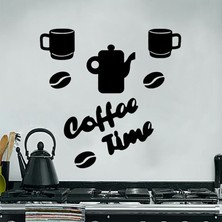 Şirin Lazer Coffee Time Mutfak Duvar Dekorasyonu Ahşap Mdf Tablo