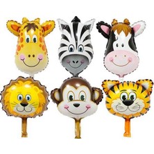 Hayaller Dükkanı Sevimli Hayvanlar 5 Lı Folyo Balon Set