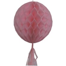 Hayaller Dükkanı Süs Petek Modeli Püsküllü 25X85 cm Açık Pembe Pk:1