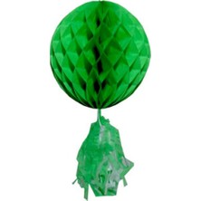 Hayaller Dükkanı Süs Petek Modeli Püsküllü 25X85 cm Yeşil Pk:1