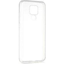 CaseArt General Mobile GM20 Kılıf Şeffaf Silikon Kapak + Ekran Koruyucu Kırılmaz Cam