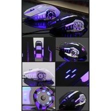 Daytona T60 2400 Dpı Rgb Işıklı USB Profesyonel Kablolu Optik Oyuncu Mouse (2 ADET)