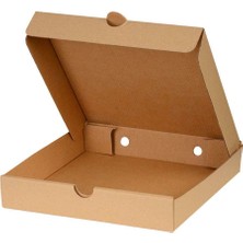 Pack Pizza Kutusu Kraft -Kahverengi 28 x 28 cm 100'lü