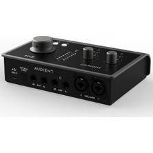 Audient İD14 Mkıı Yüksek Kalite Usb-C Ses Kartı: 10-Giriş/6-Çıkış 24BIT/96KHZ Burr Brown Ad/da Çeviriciler + 2x Class-A Audient Konsol Mikrofon Preamp + Jfet Dı + 8-Kanal Adat Girişi