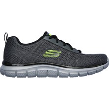 Skechers TRACK - MOULTON Erkek Gri Spor Ayakkabı - 232081 CCBK