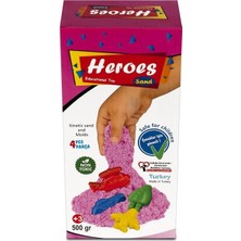 Heroes Kinetik Kum Kalıplı 500 Gr. KUM-003