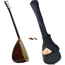 Karahan Maun Uzun Sap Çift Kafes Bağlama Saz Seti