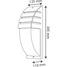 Goldx Dış Mekan Aplik ZE952