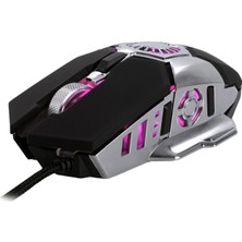 MF Product Strike 0593 Rgb Kablolu Fanlı Gaming Mouse Siyah