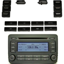 Parçazamanı Volkswagen Passat B7 2010 - 2014 Radyo Parça Tuş Düğmesi