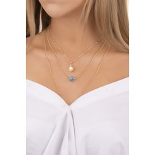 Diversity Jewelry Kadın Midye Kabuklu Kombin Kolye
