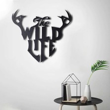 Bysbox Wild Life  Dekoratif Metal Duvar Tablosu