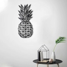 Bysbox Ananas  Dekoratif Metal Duvar Tablosu