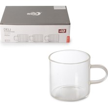 Ipek Deli Glassware 6'lı Cam Kupa 130 ml