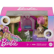 Barbie Ev Aksesuar Paketleri Oyun Seti GRG56-GRG59