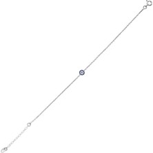 Altın Sepeti Gümüş Mini Göz Bileklik G177BL