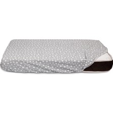 Sluupy Gri 90 x 200 cm Lastikli (Fitted) Tek Kişilik Yatak Çarşafı