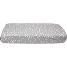Sluupy Gri 90 x 200 cm Lastikli (Fitted) Tek Kişilik Yatak Çarşafı