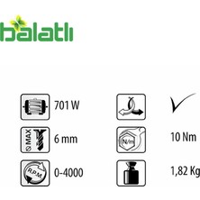 Felisatti Alçıpan Vidalama FS-SDF8/700ER