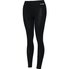 Hummel Hmlanelta Tıght Kadın Tayt 931188-2001 XL Siyah Esnek Yapı ile Rahat Kullanım