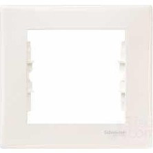 Schneider Sedna Krem Tekli Çerçeve