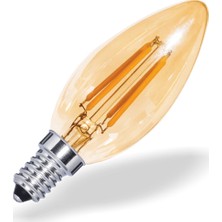 Helios Opto 4W Rustik Mum Günışığı LED Ampül