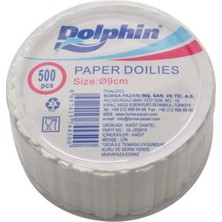 Dolphin Çay Tabağı Altı (Dole) 9 cm - 500'LÜ