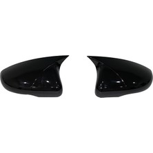 DP  Volkswagen Golf 6 Batman Yarasa Ayna Kapağı 2008-2012 (Piano Black)