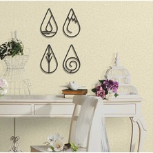 Darkstil Modern 4 Element Metal Tablo
