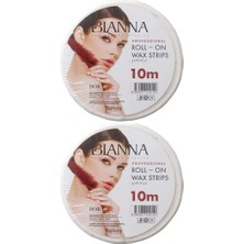 Bianna Roll-On Wax Strips Ağda Bezi 10 mt 2 Adet