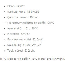 E.C.A 1/2 Köşe Termostatik Radyatör Valfi Trv3  602120531