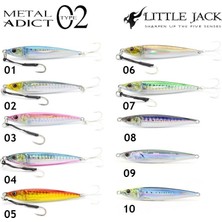 Little Jack Metal Adict 02 78 mm 40 gr Jig Yem