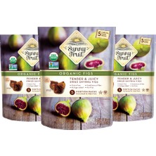 Sunny Fruit Organik Kuru Incir - 3 Paket 3*250 gr