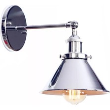 Mylights Gümüş Mafsalı Aplik Modern Aplik