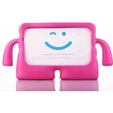 Jacquen Apple iPad Mini 1 2 3 4 Silikon Çocuk Figürlü Ibuy Tablet Kılıfı Pembe