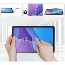 Ceponya Lenovo M10 TBX306F Gen.2 Tablet Temperli Cam Ekran Koruyucu Şeffaf