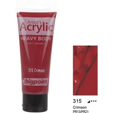 Bigpoint Akrilik Boya 75 Ml Crimson 315