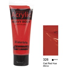 Bigpoint Akrilik Boya 75 Ml Cad Red Hue 326