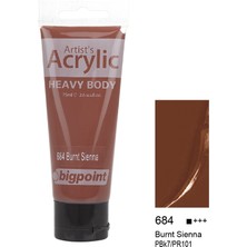 Bigpoint Akrilik Boya 75 Ml Burnt Sienna 684