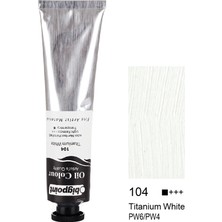 Bigpoint Yağlı Boya 200 Ml - Titanium White 104