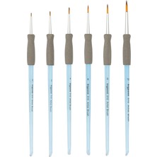 Bigpoint 510 Serisi Sentetik Kıl Akrilik Sap Yuvarlak Fırça No: 6